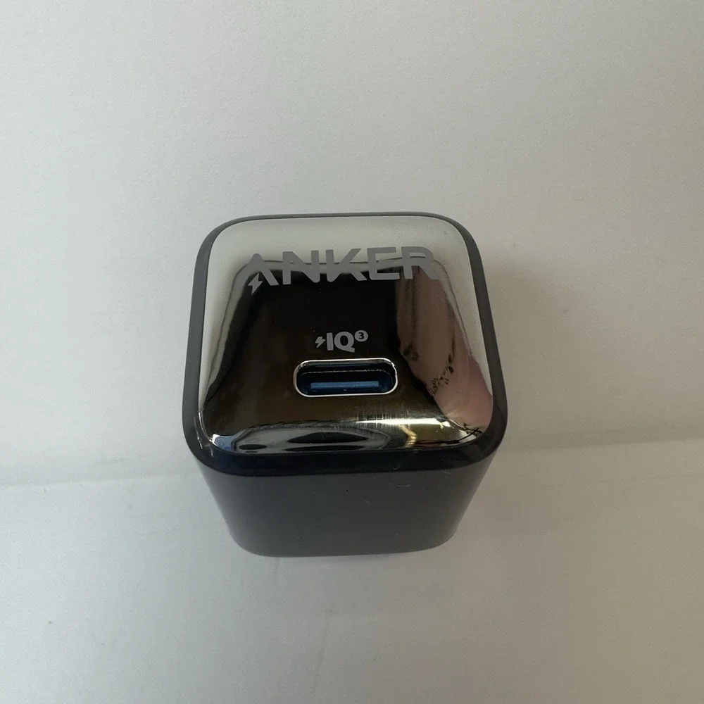 ANKER USB C CHARGER BLOCK 20W, 511 CHARGER ( NANO ) Comapct Fast Chager - Black